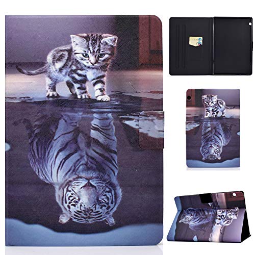 Succtop Huawei Mediapad T5 10 Hülle Flip Brieftasche Tasche Magnetschnalle Multifunktions Tablett Schutzhülle Stand Funktion für Huawei Mediapad T5 10 10,1 Zoll 2018 Katze und Tiger Succtop Huawei Mediapad T5 10 Hülle Flip Brieftasche Tasche Magnetschnalle Multifunktions Tablett Schutzhülle Stand Funktion für Huawei Mediapad T5 10 10,1 Zoll 2018 Katze und Tiger von Succtop