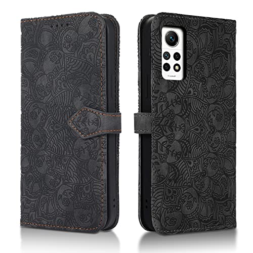 Succtopy Handyhülle Xiaomi Redmi Note 12 Pro 4G,PU Leder Hülle mit Kartenfächer und Standfunktion für Redmi Note 12 Pro 4G,Klapphülle Flip Wallet Cover Case Schutzhülle Redmi Note 12 Pro 4G,Schwarz Succtopy Handyhülle Xiaomi Redmi Note 12 Pro 4G,PU Leder Hülle mit Kartenfächer und Standfunktion für Redmi Note 12 Pro 4G,Klapphülle Flip Wallet Cover Case Schutzhülle Redmi Note 12 Pro 4G,Schwarz von Succtopy
