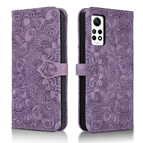 Succtopy Handyhülle Xiaomi Redmi Note 12 Pro 4G,PU Leder Hülle mit Kartenfächer und Standfunktion für Redmi Note 12 Pro 4G,Klapphülle Flip Wallet Cover Case Schutzhülle Redmi Note 12 Pro 4G,Violett Succtopy Handyhülle Xiaomi Redmi Note 12 Pro 4G,PU Leder Hülle mit Kartenfächer und Standfunktion für Redmi Note 12 Pro 4G,Klapphülle Flip Wallet Cover Case Schutzhülle Redmi Note 12 Pro 4G,Violett von Succtopy