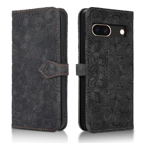 Succtopy Handyhülle für Google Pixel 8a 5G PU Leder Hülle mit Kartenfächer und Standfunktion für Google Pixel 8a 5G Klapphülle Flip Wallet Cover Case Schutzhülle Google Pixel 8a 5G Schwarz Succtopy Handyhülle für Google Pixel 8a 5G PU Leder Hülle mit Kartenfächer und Standfunktion für Google Pixel 8a 5G Klapphülle Flip Wallet Cover Case Schutzhülle Google Pixel 8a 5G Schwarz von Succtopy