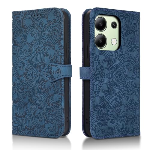 Succtopy Handyhülle für Xiaomi Redmi Note 13 4G PU Leder Hülle mit Kartenfächer und Standfunktion für Xiaomi Redmi Note 13 4G Klapphülle Flip Wallet Cover Case Schutzhülle Redmi Note 13 4G Blau Succtopy Handyhülle für Xiaomi Redmi Note 13 4G PU Leder Hülle mit Kartenfächer und Standfunktion für Xiaomi Redmi Note 13 4G Klapphülle Flip Wallet Cover Case Schutzhülle Redmi Note 13 4G Blau von Succtopy