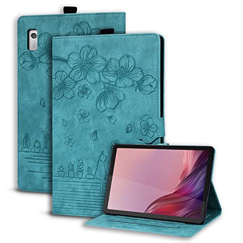 Succtopy Hülle für Lenovo Tab M9 HD 9 Zoll TB-310FU 2023 Folio Flip PU Leder Schutzhülle Stifthalter Stand Wallet Cover Case Tablet Hülle für Lenovo Tab M9 HD 9 Zoll 2023 Hellgrün von Succtopy