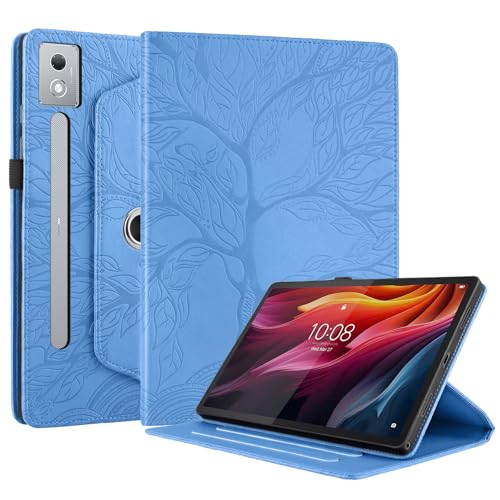 Succtopy Hülle für Lenovo Idea Tab Pro 12.7 Zoll 2025 TB-373FU TB-375FC PU Leder 360°Drehbar Multi-Winkel Schutzhülle mit Standfunktion und Stifthalter Hülle für Lenovo Idea Tab Pro 2025 Blau Succtopy Hülle für Lenovo Idea Tab Pro 12.7 Zoll 2025 TB-373FU TB-375FC PU Leder 360°Drehbar Multi-Winkel Schutzhülle mit Standfunktion und Stifthalter Hülle für Lenovo Idea Tab Pro 2025 Blau von Succtopy
