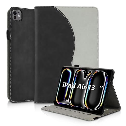 Succtopy Hülle für iPad Air 13 Zoll M3 2025/ M2 2024 Schutzhülle Ultradünne PU Leder mit Standfunktion und Stifthalter Tablet Hülle iPad Air 13 Zoll M3 2025/ M2 2024 Schwarz Succtopy Hülle für iPad Air 13 Zoll M3 2025/ M2 2024 Schutzhülle Ultradünne PU Leder mit Standfunktion und Stifthalter Tablet Hülle iPad Air 13 Zoll M3 2025/ M2 2024 Schwarz von Succtopy