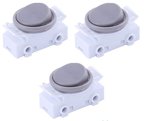 Sucre Auxiliary® 3 Packungen von 2 A 250 VAC On-Off-Round Rocker Button Switches für Auto Boot Armaturenbrett UK Verkäufer von Sucre Auxiliary