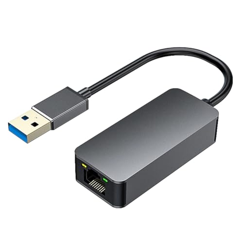 Sudemota 2500 Mbps Ethernet auf RJ45 2,5 G USB 3.0 Adapter kabelgebunden Konverter LAN Network Hub für Laptop – USB einfache Installation von Sudemota