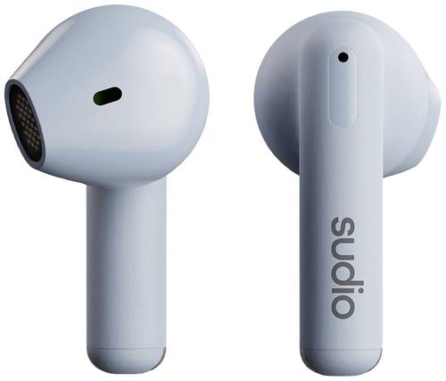 Sudio A1 In Ear Headset Bluetooth® Stereo Blau Headset, Ladecase, Touch-Steuerung von Sudio