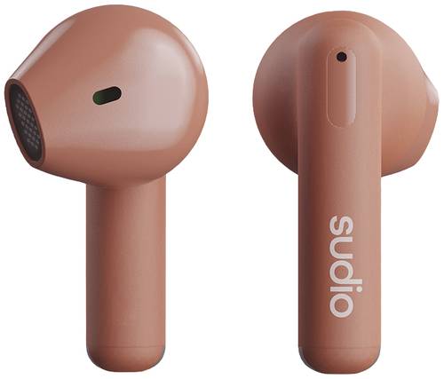 Sudio A1 In Ear Headset Bluetooth® Stereo Rot Headset, Ladecase, Touch-Steuerung von Sudio