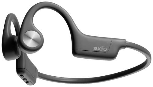 Sudio B2 Sport Ear Free Headset Bluetooth® Stereo Schwarz Headset, Knochenschall-Kopfhörer, Nacken von Sudio