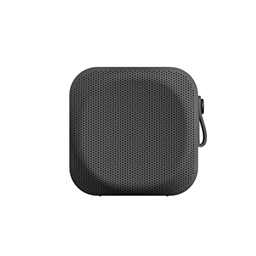 Sudio F2 Tragbarer Bluetooth-Lautsprecher mit wasserdichtem IPX7, Broadcast-Funktion, AUX 3,5 mm Eingang, 15 Stunden Spielzeit, für Android und iPhone (schwarz) von Sudio