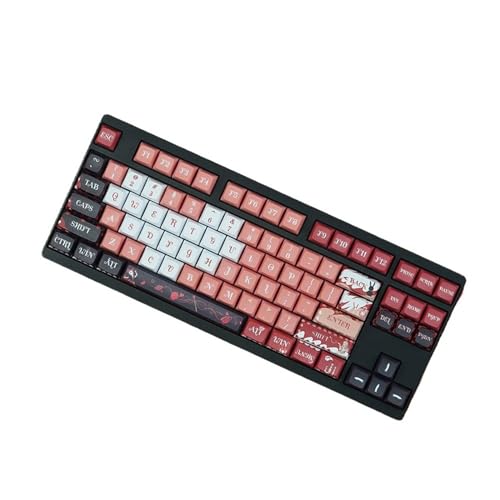 130 Tasten Tastenkappen XDA Profil Cartoon AliceGirl Tastenkappen PBT DyeSublimation Mechanische Tastatur Tastenkappen Set Tastenkappen XDA Profil Tastenkappen AliceTheme Pbt Tastenkappe 130PCS Satz von SueaLe