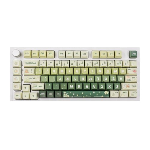 133 Tasten PBT Tastenkappen XDA Profil DyeSub Personalisierte Hellgrüne Tastenkappe ForMX Schalter Mechanische Tastatur Mechanische Tastatur Tastenkappen Tastenkappen Kollektion von SueaLe