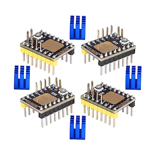 3D Druckerteil Stepstick Mute TMC2130 V3.0 Schrittmotortreiber Mit Kühlkörper Für SKR V1.3 Rampen 1.6 GENLControl Rinter Teil Stepstick Mute TMC2130 V3.0 Schrittmotortreiber Mit Kühlkörper Für Rampen von SueaLe