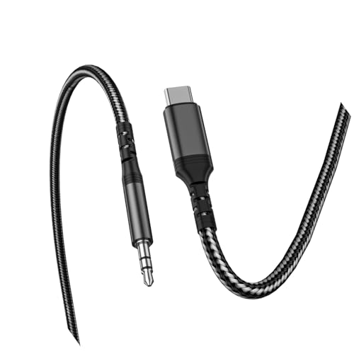 Haltbarkeit Geflochtenes USB C Typec Höradapter Mit Silberbeschichteten Steckern Für Den Klaren HiFi Schallausgang Haltbarkeit Geflochtenes USB C Typec Höradapter Mit Silberbeschichteten Steckern Für Den Klaren HiFi Schallausgang von SueaLe