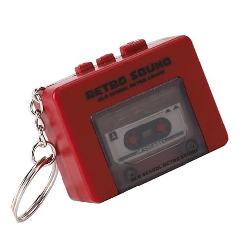 Miniatur Cassettes Spieler Schlüsselanhänger Retro Tape Rekorder Mit Aufbauten In Musikbox Und Aufnahmefähigkeit Für Zubehör Miniatur Cassettes Spieler Schlüsselanhänger Retro Tape Rekorder Mit Aufbauten In Musikbox Und Aufnahmefähigkeit Für Zubehör von SueaLe