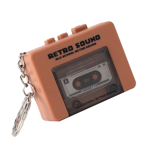 Miniatur Cassettes Spieler Schlüsselanhänger Retro Tape Rekorder Mit Aufbauten In Musikbox Und Aufnahmefähigkeit Für Zubehör Miniatur Cassettes Spieler Schlüsselanhänger Retro Tape Rekorder Mit Aufbauten In Musikbox Und Aufnahmefähigkeit Für Zubehör von SueaLe