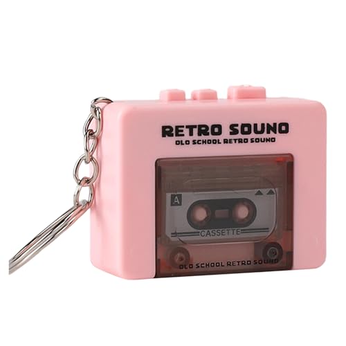 Miniatur Cassettes Spieler Schlüsselanhänger Retro Tape Rekorder Mit Aufbauten In Musikbox Und Aufnahmefähigkeit Für Zubehör Miniatur Cassettes Spieler Schlüsselanhänger Retro Tape Rekorder Mit Aufbauten In Musikbox Und Aufnahmefähigkeit Für Zubehör von SueaLe