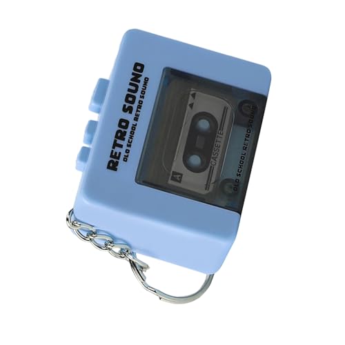 Miniatur Cassettes Spieler Schlüsselanhänger Retro Tape Rekorder Mit Aufbauten In Musikbox Und Aufnahmefähigkeit Für Zubehör Miniatur Cassettes Spieler Schlüsselanhänger Retro Tape Rekorder Mit Aufbauten In Musikbox Und Aufnahmefähigkeit Für Zubehör von SueaLe