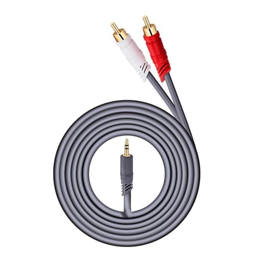 Premium RCAS Kabel 3 5 Mm Bis 2RCA Kabel Goldplattenanschlüsse Für Klare Signale Getriebehausunterhaltung Premium RCAS Kabel 3 5 Mm Bis 2RCA Kabel Goldplattenanschlüsse Für Klare Signale Getriebehausunterhaltung von SueaLe
