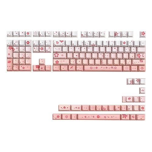 SueaLe 134 Tasten Seitlich Beleuchtete Tastenkappen OEM Profil Double Shot Ölbeständige PBT Tastenkappen Mit Hintergrundbeleuchtung Für Mechanische Gaming Tastaturen Farbsublimations Tastenkappen von SueaLe