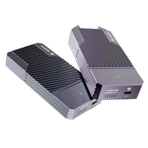 SueaLe 40 Gbit/s M.2 NVMe SSD Gehäuse PCIe3.0x4 USB C Aluminium Externer Adapter Für 3 4 Werkzeugloses 40 Gbit/s SSD Gehäuse von SueaLe