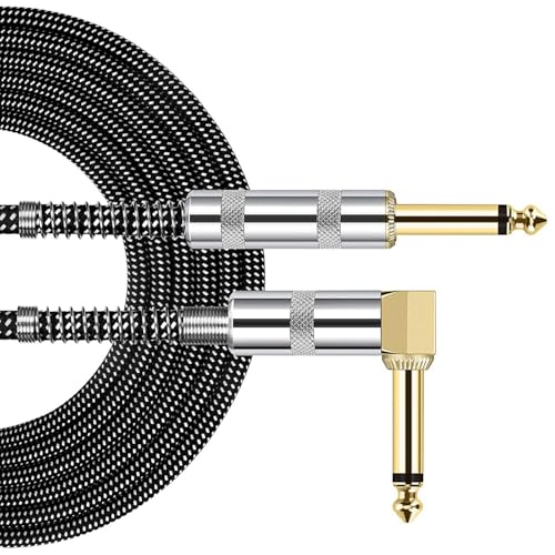 SueaLe 6 35 Mm Gitarrenkabel Flexible Nylonhülle Gerade/Biegeranschlüsse Kabel Für Bühnenaufführungen Und Aufnahmen SueaLe 6 35 Mm Gitarrenkabel Flexible Nylonhülle Gerade/Biegeranschlüsse Kabel Für Bühnenaufführungen Und Aufnahmen von SueaLe