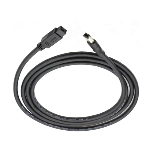 SueaLe IEEE1394 FireWires Kabel 6 Pin Bis 9Pin Steckerkabel Für Druckerscanner Und Festplattenkompatibilität von SueaLe