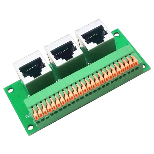 SueaLe Multiport RJ45 Adapter RJ45 Bis 8Pin Schnellspring Terminals Für Integration Und Hochbandbreitenanwendungen SueaLe Multiport RJ45 Adapter RJ45 Bis 8Pin Schnellspring Terminals Für Integration Und Hochbandbreitenanwendungen von SueaLe