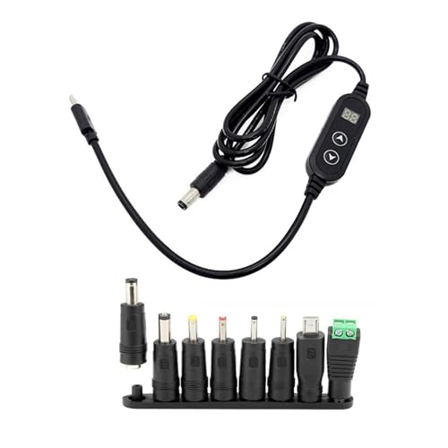 SueaLe USB C Bis DC5521 Adapter Kabel Ladungskabel Mit 8 Adapterstopfen Optionale Unterstützung Von 5 V Bis 20 V Für Laptops Und Mehr SueaLe USB C Bis DC5521 Adapter Kabel Ladungskabel Mit 8 Adapterstopfen Optionale Unterstützung Von 5 V Bis 20 V Für Laptops Und Mehr von SueaLe