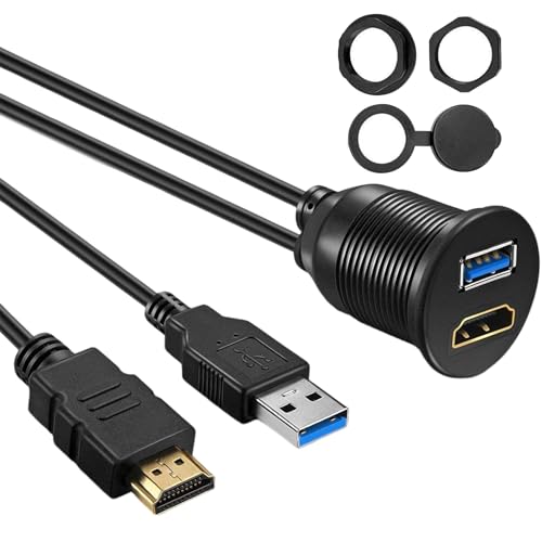 SueaLe USB3.0 HDTV Kompatible Flush Kabel 1M/2 M Wasserstaubbeständig Für Autoboote Hörweiterung Kabel SueaLe USB3.0 HDTV Kompatible Flush Kabel 1M/2 M Wasserstaubbeständig Für Autoboote Hörweiterung Kabel von SueaLe
