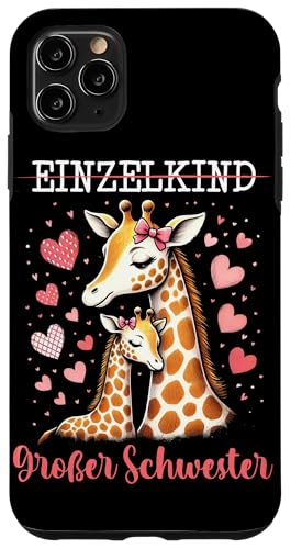 Große Schwester Giraffenliebhaberin Älteres Geschwisterkind Hülle für iPhone 11 Pro Max Große Schwester Giraffenliebhaberin Älteres Geschwisterkind Hülle für iPhone 11 Pro Max von Süße Giraffe Große Schwester in spe Neue Schwester