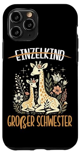 Große Schwester Giraffenliebhaberin Älteres Geschwisterkind Hülle für iPhone 11 Pro Große Schwester Giraffenliebhaberin Älteres Geschwisterkind Hülle für iPhone 11 Pro von Süße Giraffe Große Schwester in spe Neue Schwester