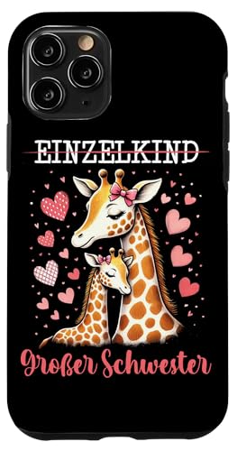 Große Schwester Giraffenliebhaberin Älteres Geschwisterkind Hülle für iPhone 11 Pro Große Schwester Giraffenliebhaberin Älteres Geschwisterkind Hülle für iPhone 11 Pro von Süße Giraffe Große Schwester in spe Neue Schwester