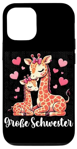 Große Schwester Giraffenliebhaberin Älteres Geschwisterkind Hülle für iPhone 12/12 Pro Große Schwester Giraffenliebhaberin Älteres Geschwisterkind Hülle für iPhone 12/12 Pro von Süße Giraffe Große Schwester in spe Neue Schwester