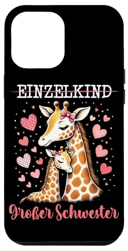 Große Schwester Giraffenliebhaberin Älteres Geschwisterkind Hülle für iPhone 12 Pro Max Große Schwester Giraffenliebhaberin Älteres Geschwisterkind Hülle für iPhone 12 Pro Max von Süße Giraffe Große Schwester in spe Neue Schwester