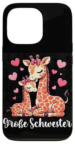 Große Schwester Giraffenliebhaberin Älteres Geschwisterkind Hülle für iPhone 13 Pro Große Schwester Giraffenliebhaberin Älteres Geschwisterkind Hülle für iPhone 13 Pro von Süße Giraffe Große Schwester in spe Neue Schwester