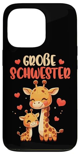 Große Schwester Giraffenliebhaberin Älteres Geschwisterkind Hülle für iPhone 13 Pro Große Schwester Giraffenliebhaberin Älteres Geschwisterkind Hülle für iPhone 13 Pro von Süße Giraffe Große Schwester in spe Neue Schwester