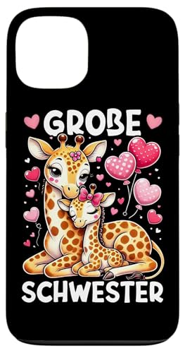 Große Schwester Giraffenliebhaberin Älteres Geschwisterkind Hülle für iPhone 13 Große Schwester Giraffenliebhaberin Älteres Geschwisterkind Hülle für iPhone 13 von Süße Giraffe Große Schwester in spe Neue Schwester