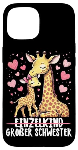 Große Schwester Giraffenliebhaberin Älteres Geschwisterkind Hülle für iPhone 15 Große Schwester Giraffenliebhaberin Älteres Geschwisterkind Hülle für iPhone 15 von Süße Giraffe Große Schwester in spe Neue Schwester