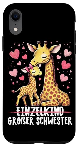 Große Schwester Giraffenliebhaberin Älteres Geschwisterkind Hülle für iPhone XR Große Schwester Giraffenliebhaberin Älteres Geschwisterkind Hülle für iPhone XR von Süße Giraffe Große Schwester in spe Neue Schwester