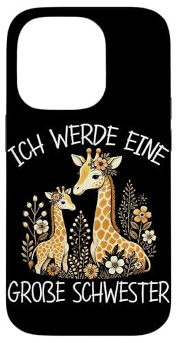 Ich Werde EIne Große Schwester Giraffen Neue Schwester Hülle für iPhone 14 Pro Ich Werde EIne Große Schwester Giraffen Neue Schwester Hülle für iPhone 14 Pro von Süße Giraffe Große Schwester in spe Neue Schwester
