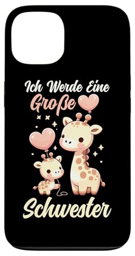 Ich Werde Eine Große Schwester Giraffe Geschwisterkind Hülle für iPhone 13 Ich Werde Eine Große Schwester Giraffe Geschwisterkind Hülle für iPhone 13 von Süße Giraffe Große Schwester in spe Neue Schwester