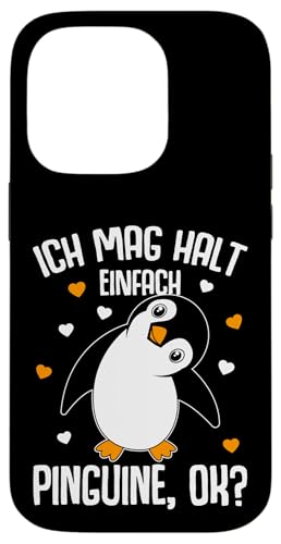 Hülle für iPhone 14 Pro Ich mag halt Pinguine Kinder Damen Herren Penguin Hülle für iPhone 14 Pro Ich mag halt Pinguine Kinder Damen Herren Penguin von Süße Pinguin Liebhaber Geschenke