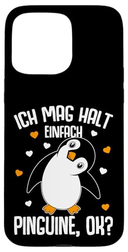 Hülle für iPhone 15 Pro Max Ich mag halt Pinguine Kinder Damen Herren Penguin Hülle für iPhone 15 Pro Max Ich mag halt Pinguine Kinder Damen Herren Penguin von Süße Pinguin Liebhaber Geschenke