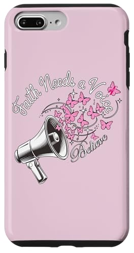Breast Cancer Awareness Schmetterlinge Stimmen unterstützen Hülle für iPhone 7 Plus/8 Plus von Süße und freche benutzerdefinierte Gibutiquen