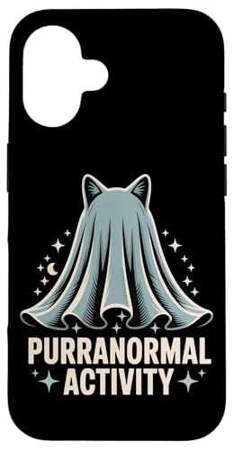 Geister purranormale Kätzchen Ghosts Halloween Hülle für iPhone 16 Geister purranormale Kätzchen Ghosts Halloween Hülle für iPhone 16 von Süße und freche benutzerdefinierte Gibutiquen