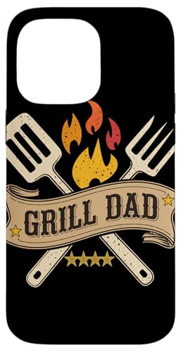 Grillgrill für Väter, die Barbecue lieben Hülle für iPhone 14 Pro Max von Süße und freche benutzerdefinierte Gibutiquen