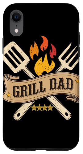 Grillgrill für Väter, die Barbecue lieben Hülle für iPhone XR von Süße und freche benutzerdefinierte Gibutiquen