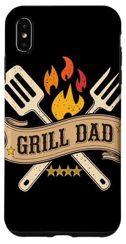 Grillgrill für Väter, die Barbecue lieben Hülle für iPhone XS Max von Süße und freche benutzerdefinierte Gibutiquen