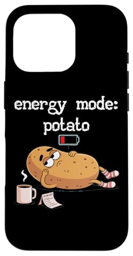 Lustiger Energiemoduskartoffel Hülle für iPhone 16 Pro Lustiger Energiemoduskartoffel Hülle für iPhone 16 Pro von Süße und freche benutzerdefinierte Gibutiquen